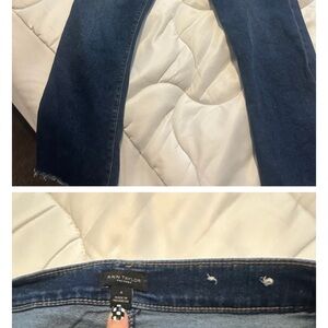 Ann Taylor Factory Dark Blue Flare Jeans